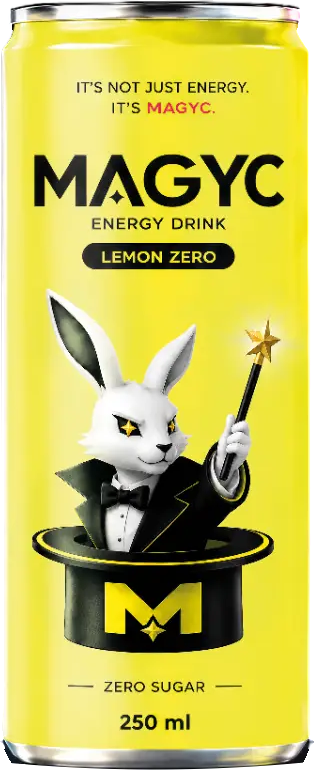 MAGYC Energy Drink Lemon Zero